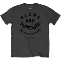 Ginza.se Bring Me The Horizon: Unisex T-Shirt/Alone & Depressed (Charcoal Grey) (Small)