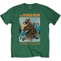 Ginza.se The Beach Boys: Unisex T-Shirt/Xmas Album (Green) (Back Print) (X-Large)