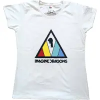 Ginza.se Imagine Dragons: Ladies T-Shirt/Triangle Logo (White) (Large)