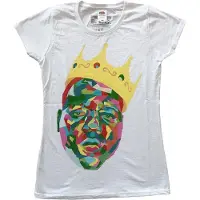 Ginza.se Biggie Smalls: Ladies T-Shirt/Crown (White) (X-Small)