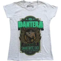 Ginza.se Pantera: Ladies T-Shirt/Snakebite XXX Label (Heather Grey) (X-Small)