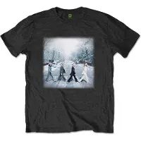 Ginza.se The Beatles: Unisex T-Shirt/Abbey Christmas (Black) (Large)