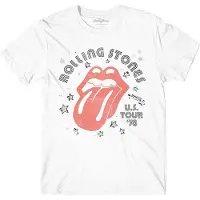 Ginza.se The Rolling Stones: Unisex T-Shirt/Aero Tongue (White) (X-Large)