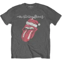 Ginza.se The Rolling Stones: Unisex T-Shirt/Santa Lick (Charcoal Grey) (XX-Large)