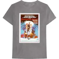 Ginza.se James Bond 007: Unisex T-Shirt/Diamonds Are Forever (Charcoal Grey) (Medium)