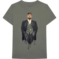 Ginza.se Peaky Blinders: Unisex T-Shirt/Dripping Tommy (Green) (Medium)