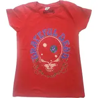 Ginza.se Grateful Dead: Ladies T-Shirt/Space Your Face & Logo (Red) (X-Small)