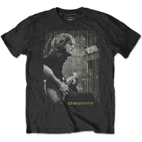 Ginza.se John Lennon: Unisex T-Shirt/Gibson (Black) (Medium)