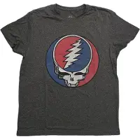 Ginza.se Grateful Dead: Unisex T-Shirt/Steal Your Face Classic (Brindle) (X-Small)