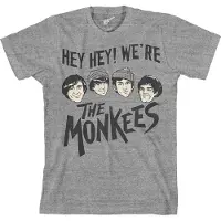 Ginza.se The Monkees: Unisex T-Shirt/Hey Hey! (Grey) (XX-Large)