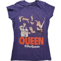 Ginza.se Queen: Ladies T-Shirt/Killer Queen (Purple) (Large)