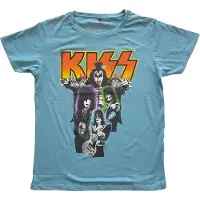 Ginza.se KISS: Unisex T-Shirt/Neon Band (Blue) (Medium)
