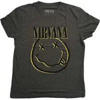 Ginza.se Nirvana: Unisex T-Shirt/Inverse Happy Face (Brindle) (XX-Large)