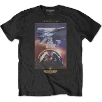Ginza.se Top Gun: Unisex T-Shirt/Wingman Poster (Black) (X-Large)