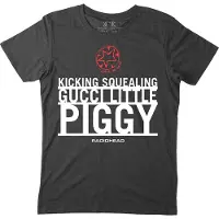Ginza.se Radiohead: Unisex T-Shirt/Gucci Piggy (Black) (Back Print) (Large)