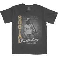 Ginza.se Social Distortion: Unisex T-Shirt/Athletics (Black) (Large)