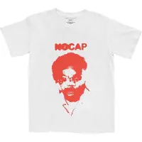 Ginza.se NoCap: Unisex T-Shirt/Face Mash (White) (Large)