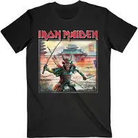 Ginza.se Iron Maiden: Unisex T-Shirt/Senjutsu Album Palace Keyline Square (Black) (Small)