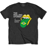 Ginza.se The Rolling Stones: Unisex T-Shirt/Bigger Bang - Brazil '80 (Black) (Back Print) (XX-Large)