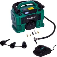 Vonroc Kompressor 20V - 12V - 4.0Ah | Inkl. Batteri och snabbladdare