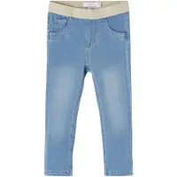 Name it Leggings - Noos - NmfSalli - Light Blue Denim - - 50 - Leggings