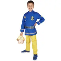 Palomies Sami Ciao Srl. Brandman Maskeradkläder - Il Pompiere - Ciao Srl. - 5-7 år (110-122) - Maskeradkläder