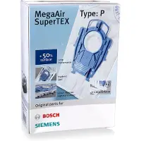 Bosch Dammsugarpåsar BBZ41FP/ VZ41AFP syntetfiber 4st +Mikrofilter