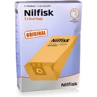 Nilfisk Dammsugarpåsar, papper, 5st.