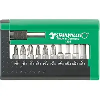 Stahlwille 1203 BIT-SET FUER ELEKTRONISCHE BOHRMASCHINEN 96080115 Bit-Set