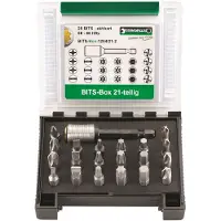 Stahlwille 1204/21-2 BIT-SET IN KUNSTSTOFFBOX 96080122 Bit-Set