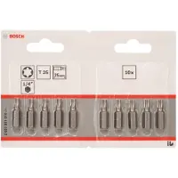 Bosch Bits spår Extra Hard; T; 10 st.