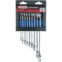 Ks Tools 518.0640 518.0640 Ringskruvnyckelsats Nyckelvidd (Metrisk) (för titel) 8 - 19 mm