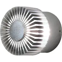 Konstsmide Monza 7900-310 LED-utomhusväggbelysning EEK: G (A - G) LED LED fast installerad 3 W Aluminium
