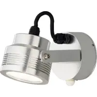 Konstsmide Monza Big 7942-310 LED-utomhusväggbelysning med rörelsedetektor EEK: G (A - G) LED LED fast installerad 6 W Aluminium
