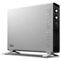 De'Longhi HCX3220FTS Konvektorelement 60 m³ 2000 W, 1200 W, 800 W Vit, Svart