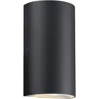Nordlux LED utomhus vägglampa Rold, Svart, Metall, Modern, LED-vägglampa utomhus