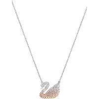 Swarovski Stor Svanformad Dekorativ Kreativ Design Kristallhalsband Damhalsband Gradient-Gul 5215034 Box (Random Color)