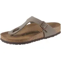 Birkenstock Pantolette 'Gizeh' stone