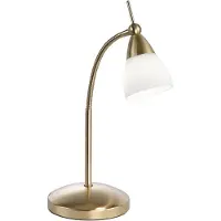 Paul Neuhaus Bordslampa Pino, dimbar, Mässing / guld, Vardagsrum / matsal, Metall, Modern, Bordslampa