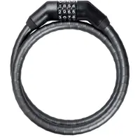 Trelock PK 260/100/15 Code Cable Lock svart 100cm 2023 Kombinationslås