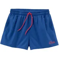 s.Oliver Badshorts royalblå / grenadine
