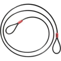 ABUS Cobra 10 - Cykellås Svart 180 cm