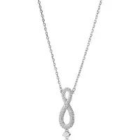 Swarovski Infinity Evig Kärlek Serie Y-halsband Damhalsband Vit 5537966 Box (Random Color)