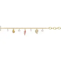 Swarovski Skal Havselement T-stång Design Armband Damarmband Guld 5520673 Gold Plated