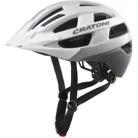 Cratoni Velo-X, cykelhjälm, matt vit