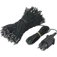 Sygonix SY-4722054 Ljusslinga kluster Ute/inomhus 230 V Antal ljuskällor 200 LED Varmvit Belyst längd: 39.85 m