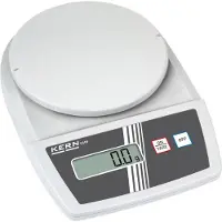 Kern Skolvåg EMB 5.2K1 Vägningsområde 5.2 kg Läsbarhet 1 g batteri Vit