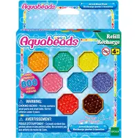AquaBeads Pärlor - 800+ st. - Jewel Bead Pack - Flerfärgad - - One Size - Pärlor