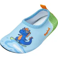 Playshoes Strand-/badsko aqua / royalblå / mandarin / vit