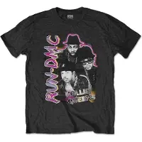 Ginza.se Run DMC: Unisex T-Shirt/Hollis Queens Homage (Black) (Small)